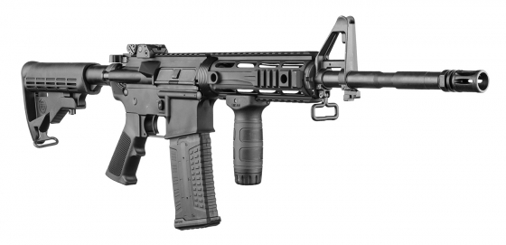 MZ-300S -14.5 inch Barrel - Blackout (Forged upper and lower_rec)-flat top